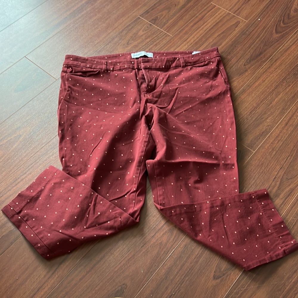 Pixie polka dot pants